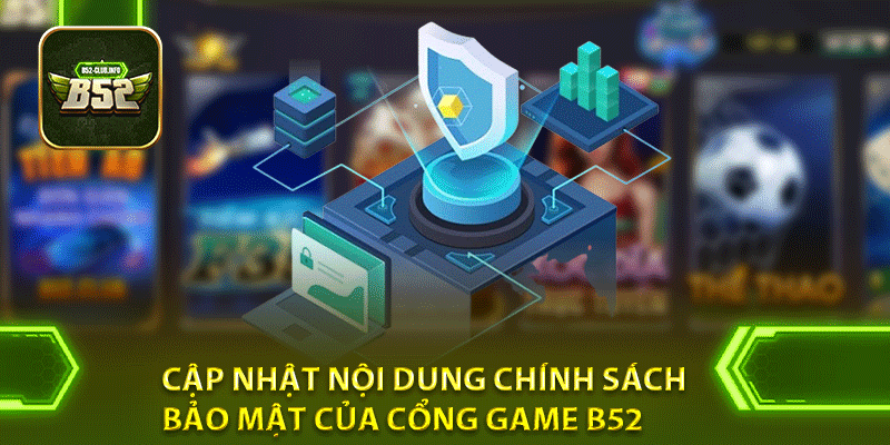 Chính Sách Bảo Mật B52 - Bảo Vệ Thông Tin Cho Người Chơi 2 Cập nhật nội dung chính sách bảo mật của cổng game B52