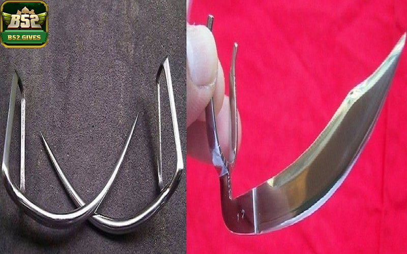 Các mẫu cựa gà thường được sử dụng trong các trận đấu