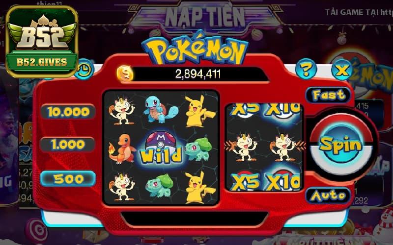 Pokemon có quy tắc chơi đơn giản nhất trong nổ hũ 789 Club